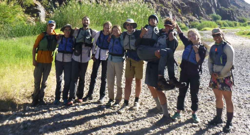 gap year outdoor program in big bend